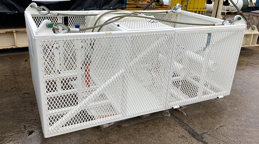 Fabrication of Tool Deployment Basket Image